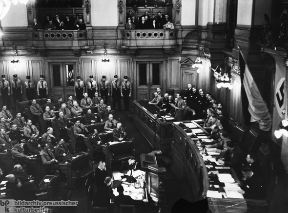 The So-Called Coordination [<i>Gleichschaltung</i>]: First Meeting of the Coordinated Hamburg Citizenry under SA Supervision (May 10, 1933)